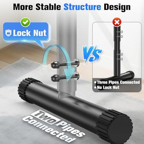 SPORTSROYALS DP3 Dip Station Adjustable Dip Bar, Heavy Duty Parallette & Parallel Bars, 400LBS Stable Dip Stands for Home Gym, Calisthenics & Upper Body Workout Equipment thumbnail 3