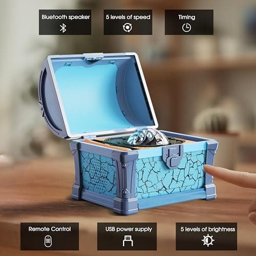 L LOHAS LED Galaxy Projector Night Light, Galaxy & Northern Lights Effect