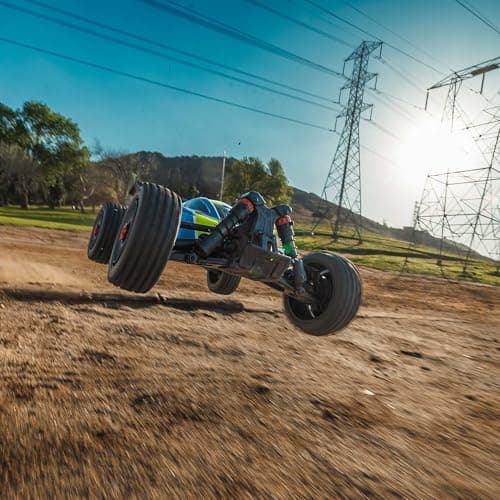 Buggy ARRMA Typhon 4X4 RTR 1/8 Cepillado Azul (Sin Batería/Cargador)