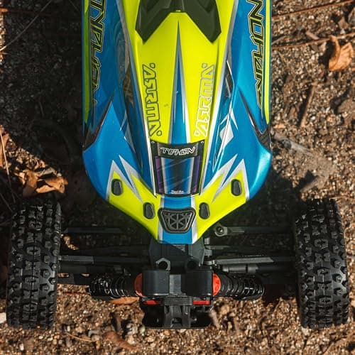 Buggy ARRMA Typhon 4X4 RTR 1/8 Cepillado Azul (Sin Batería/Cargador)
