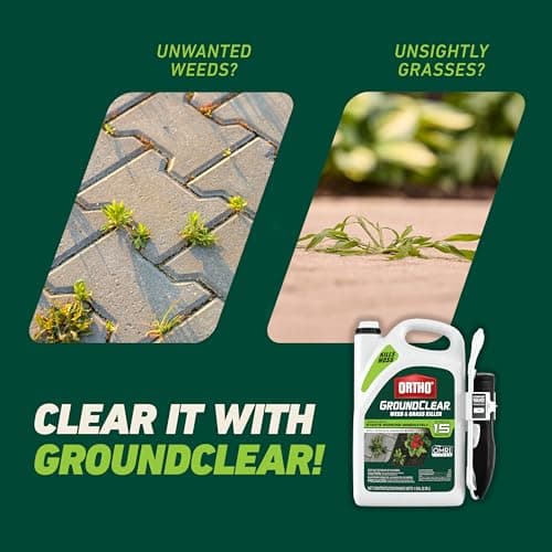 Ortho GroundClear Weed & Grass Killer with Comfort Wand, 1 gal. thumbnail 5