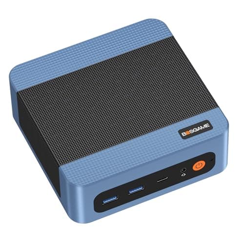 BOSGAME E5 11 Pro Mini PC, AMD Ryzen 5400U 4C/ 8T, Business Home Office PC