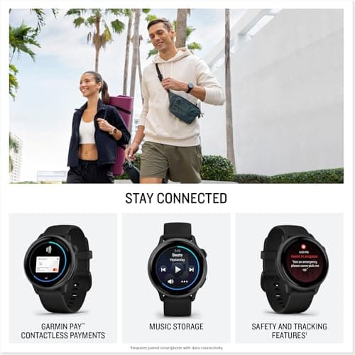 Garmin vívoactive® 6, Health & Fitness GPS Smartwatch, 42mm, Slate
