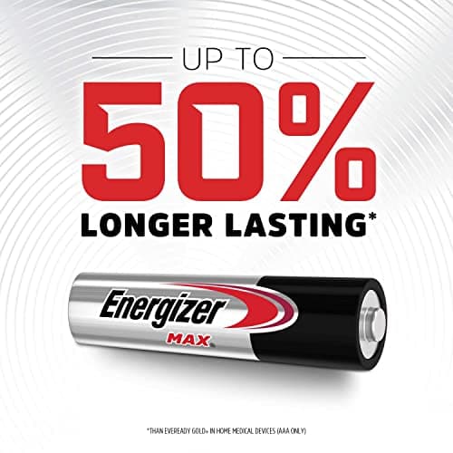 Energizer MAX AAA Batteries (4 Pack), Triple A Alkaline Batteries thumbnail 2