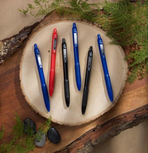 Zebra Pen Z-Grip Recycled Retractable Ballpoint Pens,1.0mm, Black Ink, Durable Metal Clip, 68% Recycled (GRS Certified; Global Recycled Standards), School & Office Supplies, 24-Pac thumbnail 6