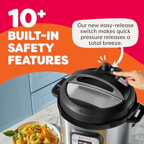 Instant Pot Duo Plus 9-in-1 Multicooker, Pressure Cooker, Slow Cook, Rice Maker, Steamer, Sauté, Yogurt, Warmer & Sterilizer, Includes App with Over 800 Recipes, Stainless Steel, 6 thumbnail 6