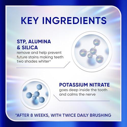 Sensodyne Clinical White Toothpaste Clinically Proven Whitening for Sensitive Teeth, Stain Protector, 3.4 oz thumbnail 8