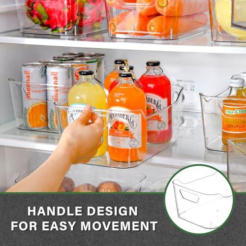 Miniatura de AntStep: Paquete de 12 Contenedores Organizadores Transparentes con Asa 7