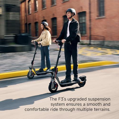 Segway Ninebot F3 Electric Scooter, 20 MPH w/ 44-Mile Range, 10" Tubeless Tires, Front Hydraulic & Rear Elastomer Suspension, UL2271/2272 Certified thumbnail 5