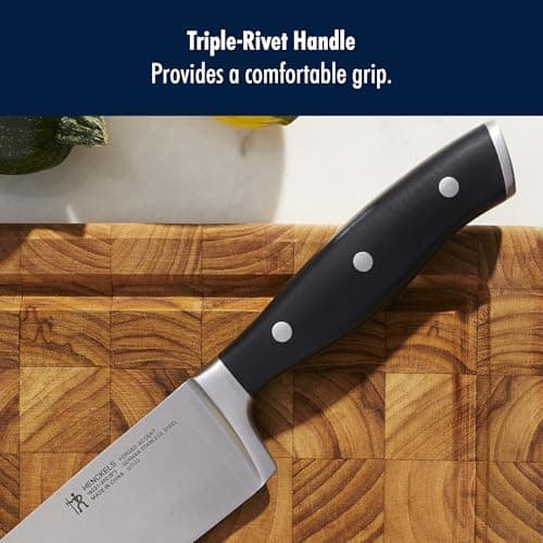 Henckels Forged Accent 8-inch Chef's Knife, Black thumbnail 9