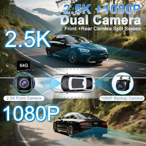 [11" Fully Laminated 60fps Touchscreen] -Accfly Wireless car Play Screen for Apple carplay &Android Auto, OTA Updates -HD Front Dashcam & Backup Camera, Car Stereo Radio/GPS Naviga thumbnail 7