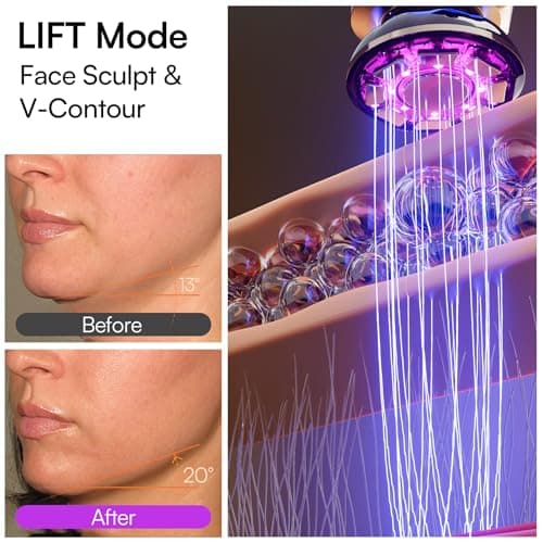 INIA 3-in-1 Red Light Therapy for Face and Neck Beauty Device for Puffiness & Skin Firming Skincare Tool thumbnail 5