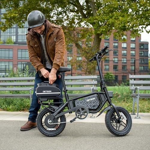 Jetson Bolt Pro Max Electric Bike, Portable Electric Bike with Carry Handles, Folding Design, and Twist Throttle, Up to 15.5 Mph, 14-Inch Tires, Age 12+ thumbnail 7