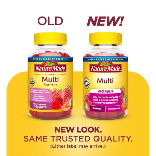 Multivitamínico Nature Made para Mujeres, 70 Gomitas