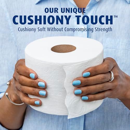 Charmin Ultra Soft Cushiony Touch Toilet Paper, 18 Family Mega XL = 126 Regular Rolls, 2-Ply, White thumbnail 3