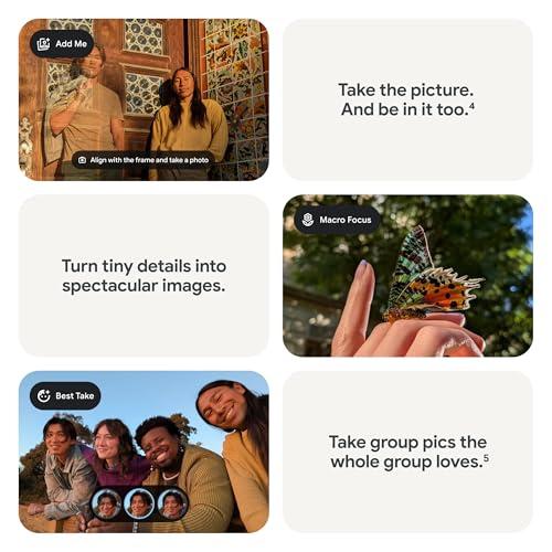 Google Pixel 9a con Gemini - Desbloqueado, Cámara Increíble y Seguridad Avanzada (128 GB, Porcelana)