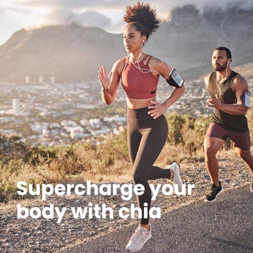 Sanar Naturals Chia Seeds | High Fiber Supplement, GLP-1 Support, Plant-Based Protein with Omega-3 | Superfood for Smoothies Baking and Oatmeal | Vegan, Non-GMO, Raw Bulk, Gluten F thumbnail 6