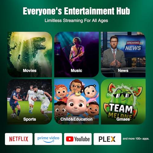 TMY 4K Projector with WiFi Bluetooth, Compatible with Netflix/Prime Video/YouTube, Outdoor Portable Home Theater Movie Projector, Smart Projector for Indoor Outdoor Movies, Gaming  thumbnail 3