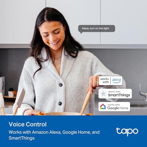 TP-Link Tapo Smart Dimmer Switch, Single Pole, Neutral Wire Required, 2.4GHz Wi-Fi Light Switch Compatible with Alexa and Google Home, UL Certified, No Hub Required, White, Tapo S5 thumbnail 5