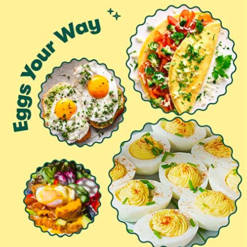 BELLA Double Tier Egg Cooker, Rapid Boiler & Poacher, Meal Prep Essential, Family Sized Meals: Make Up To 14 Large Boiled Eggs, Dishwasher Safe Parts, Poaching Tray Included, Red thumbnail 6