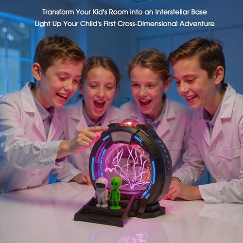 L LOHAS LED Galaxy Projector Night Light, Space Portal Night Light
