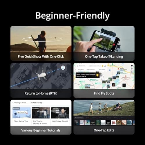 DJI Mini 4K Fly More Combo, Drone with 4K UHD Camera for Adults, Under 249 g, 3-Axis Gimbal Stabilization, 10km Video Transmission, Auto Return, 3 Batteries for 93-Min Max Flight T thumbnail 4