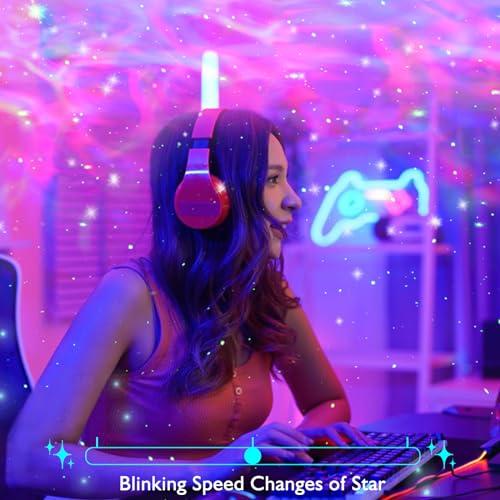 Proyector de Estrellas Galáctico Astronauta con Control Remoto