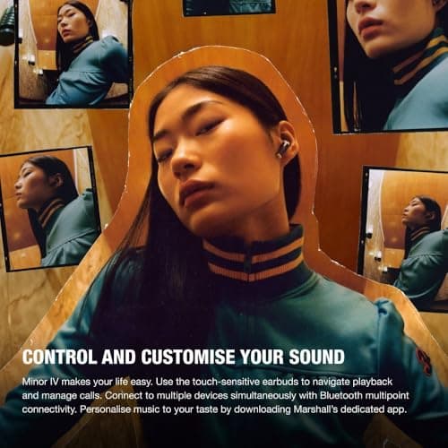 Marshall Minor IV True Wireless Earbuds - Black