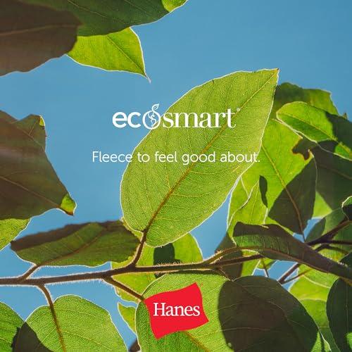 Miniatura de Pants Deportivos Hanes EcoSmart de Mujer con Pierna Abierta, Acero Claro, Grande 5