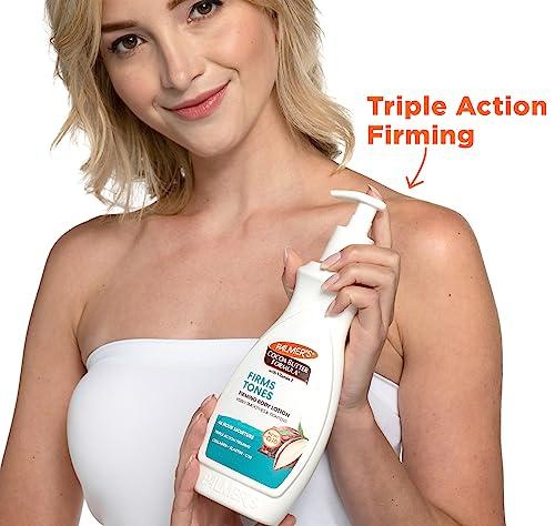 Palmer's Cocoa Butter Formula Skin Firming Body Lotion, Toning & Tightening Cream with Q10, Collagen & Elastin, Pump Bottle, 13.5 Oz. thumbnail 6