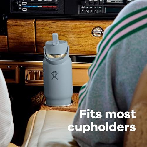 Hydro Flask Travel Water Bottle - Insulated Stainless Steel - Wide Straw Lid, Non Spill, Leakproof in 40 Oz Mermaid Green thumbnail 8