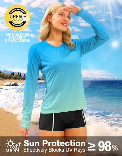 Miniatura de Playeras Solares para Mujer UPF 50+ Manga Larga Protección UV 4