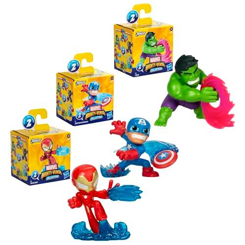 Marvel Avengers Mighty-Verse Collection Series 1 Multipack, Collectible 2.5-Inch-Scale (6 cm) Action Figure Set, Super Hero Toys, Kids Ages 4 and Up (Amazon Exclusive) thumbnail 2