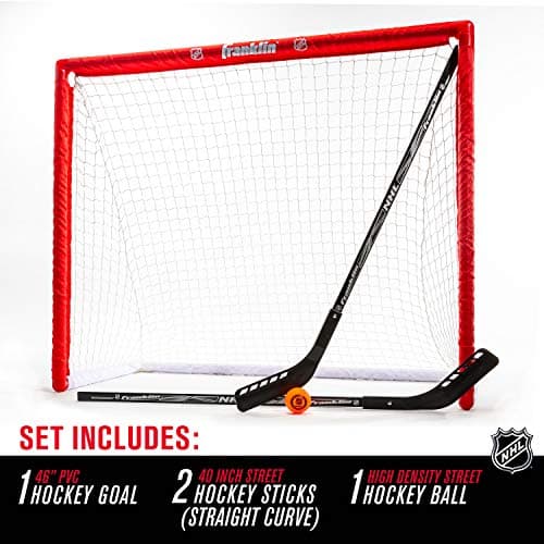 Franklin Sports NHL: Set Completo de Hockey Callejero