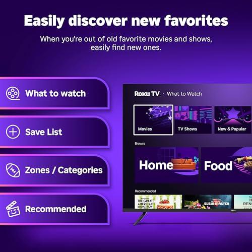 Roku Smart TV 2025 – 55-Inch Select Series, 4K HDR TV – Roku TV with Enhanced Voice Remote – Flat Screen LED Television with Wi-Fi for Streaming Live Local News, Sports, Family Ent thumbnail 6