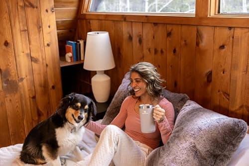 STANLEY Everyday Camp Mug 12oz | Drink Through Lid | Cup for Coffee, Tea and Drinks | Insulated Stainless Steel Coffee Mug | BPA-Free | Hammertone Green