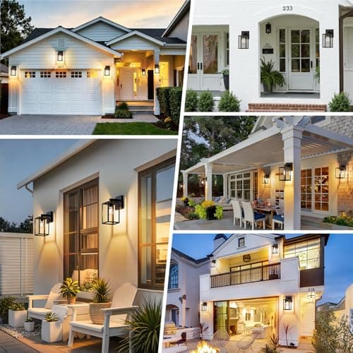 MATAMEYE Outdoor Wall Light, Waterproof Exterior Porch Lighting Fixture thumbnail 6