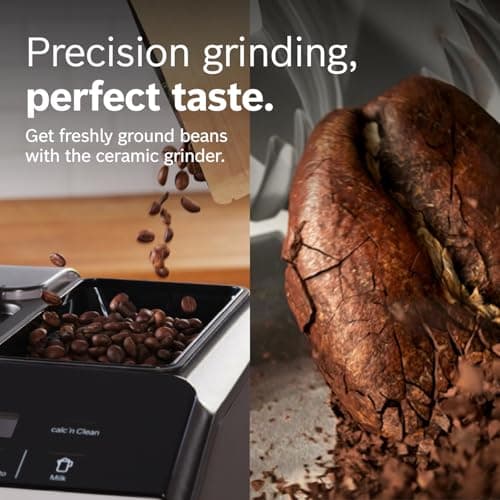 Miniatura de Cafetera Espresso Súper Automática Bosch Serie 300 con Molinillo y Varilla de Vapor 8