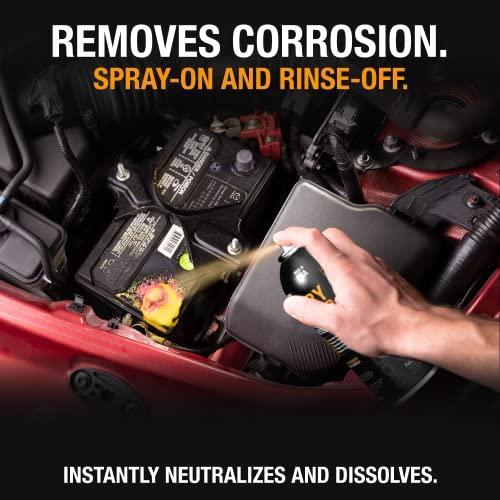 NOCO E404 12.25 Oz Battery Terminal Cleaner Spray and Corrosion Cleaner with Acid Detector thumbnail 2