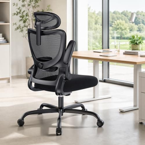 Silla de Oficina Ergonómica HUANUO con Descansabrazos 3D y Soporte Lumbar