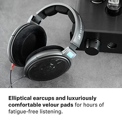 Sennheiser HD 600 - Audiophile Open-Back Dynamic Wired Headphones Over Ear with Natural Soundstage and Premium Comfort for Music Lovers, Open Metal Earpiece Covers, Black thumbnail 5