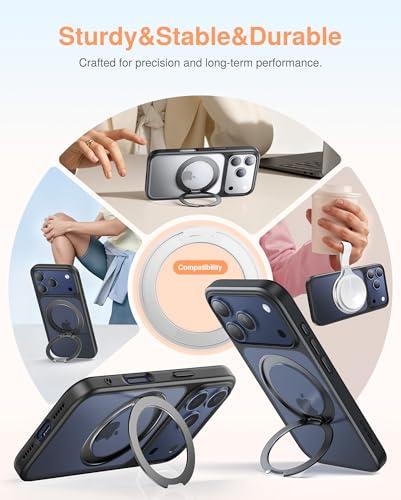 Miniatura de Funda SMARTDEVIL con Soporte Magnético 360° para iPhone 17 Pro, Militar y MagSafe 8