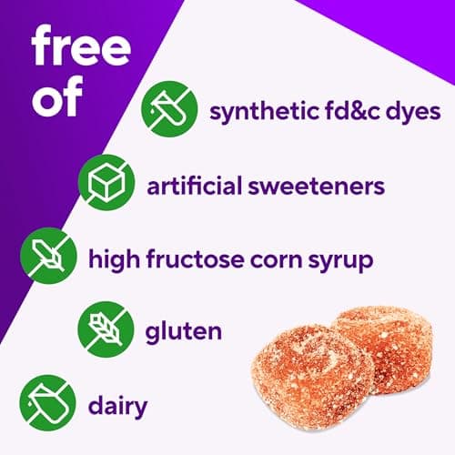 Miniatura de Vitafusion: Gomitas de Zinc y Vitamina C para Inmunidad (90 Unidades) 6
