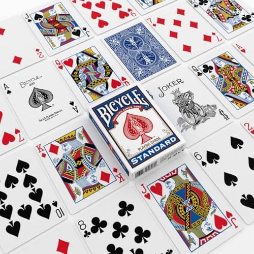 Bicycle Standard Rider Back Playing Cards, Poker Size, 12 Pack, Classic Decks of Cards for Poker, Blackjack, Casino Games & Family Game Night thumbnail 7