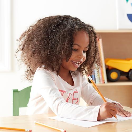 Amazon Basics Wood-Cased #2 Pencils, Pre-sharpened, HB Lead Bulk Box, 150 Count, Yellow thumbnail 5