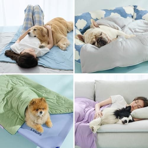 Cobija Refrescante LE SURE ApexCloud™ Premium para Perros Grandes, Q-MAX>0.4, 40x50