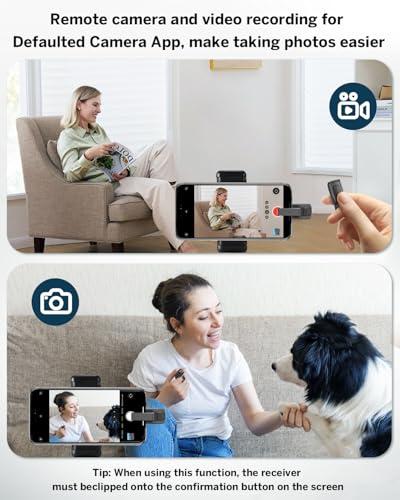 DATAFY [Case-Friendly] Remote Control Page Turner Ring for Kindle Paperwhite Oasis Scribe Kobo eReaders, Camera Camcorder Remote Controls, Page Turner Clicker for iPhone ipad Table thumbnail 6