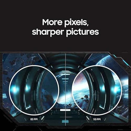 Samsung 49" Odyssey G93SC Series Curved Gaming Monitor, QD-OLED, 240Hz, 0.03ms, DQHD, G-Sync Compatible, FreeSync Premium Pro, Adjustable Stand thumbnail 5