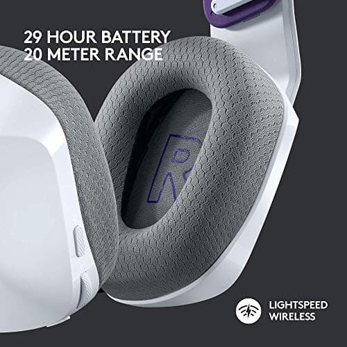 Miniatura de Audífonos Gamer Inalámbricos Logitech G733 LIGHTSPEED con RGB y Blue VO!CE - Blanco 3