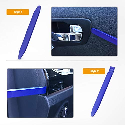GOOACC 5PCS Auto Trim Removal Tool Kit No-Scratch Pry Tool Kit for Car Door Clip Panel & Audio Dashboard Dismantle -5PCS thumbnail 4